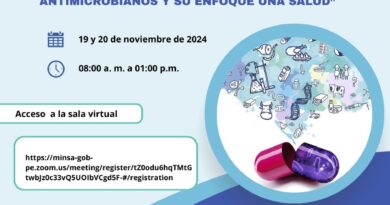 “Semana Mundial de Concienciación sobre la Resistencia a los Antimicrobianos”